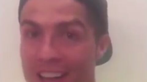 Cristiano Ronaldo, en un mensaje en su cuenta de Instagram