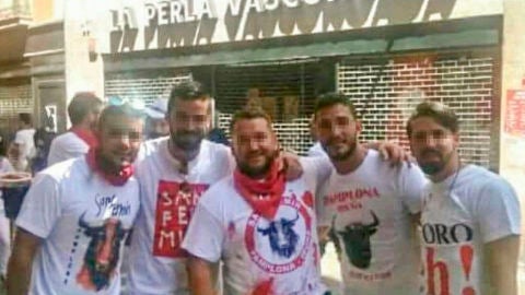 Los acusados de la violaci&oacute;n m&uacute;ltiple en los Sanfermines