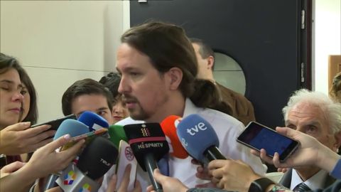 Frame 15.265166 de: Pablo Iglesias llama a pensar en Espa&ntilde;a m&aacute;s que en la situaci&oacute;n interna de los partidos
