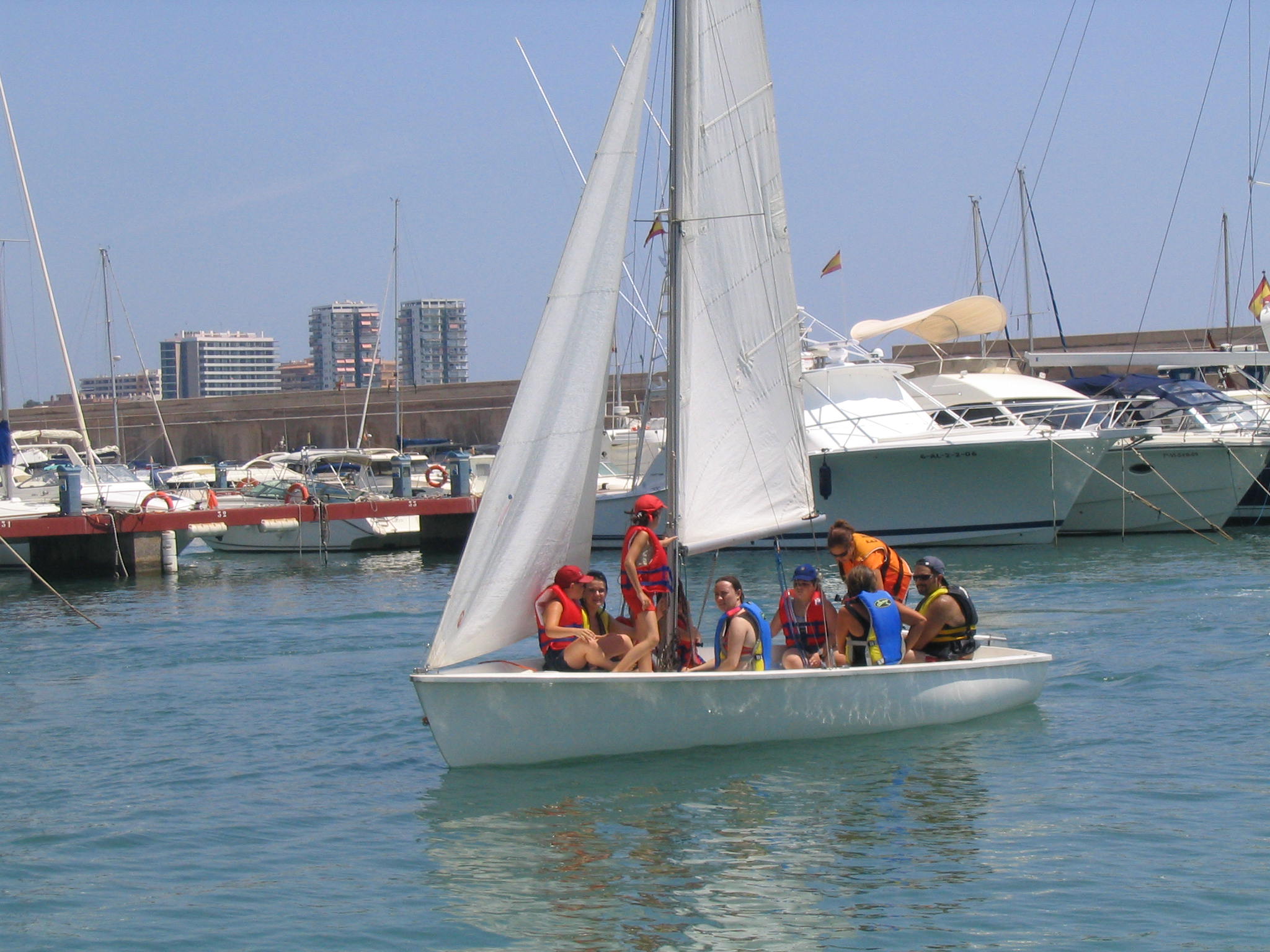 Mucho frío, viento el sábado y regata el domingo Mucho frío, viento el sábado y regata el domingo