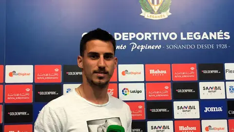 El jugador del Leganés, Gabriel Pires El jugador del Leganés, Gabriel Pires