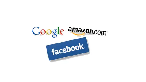 Google, Facebook y Amazon Google, Facebook y Amazon