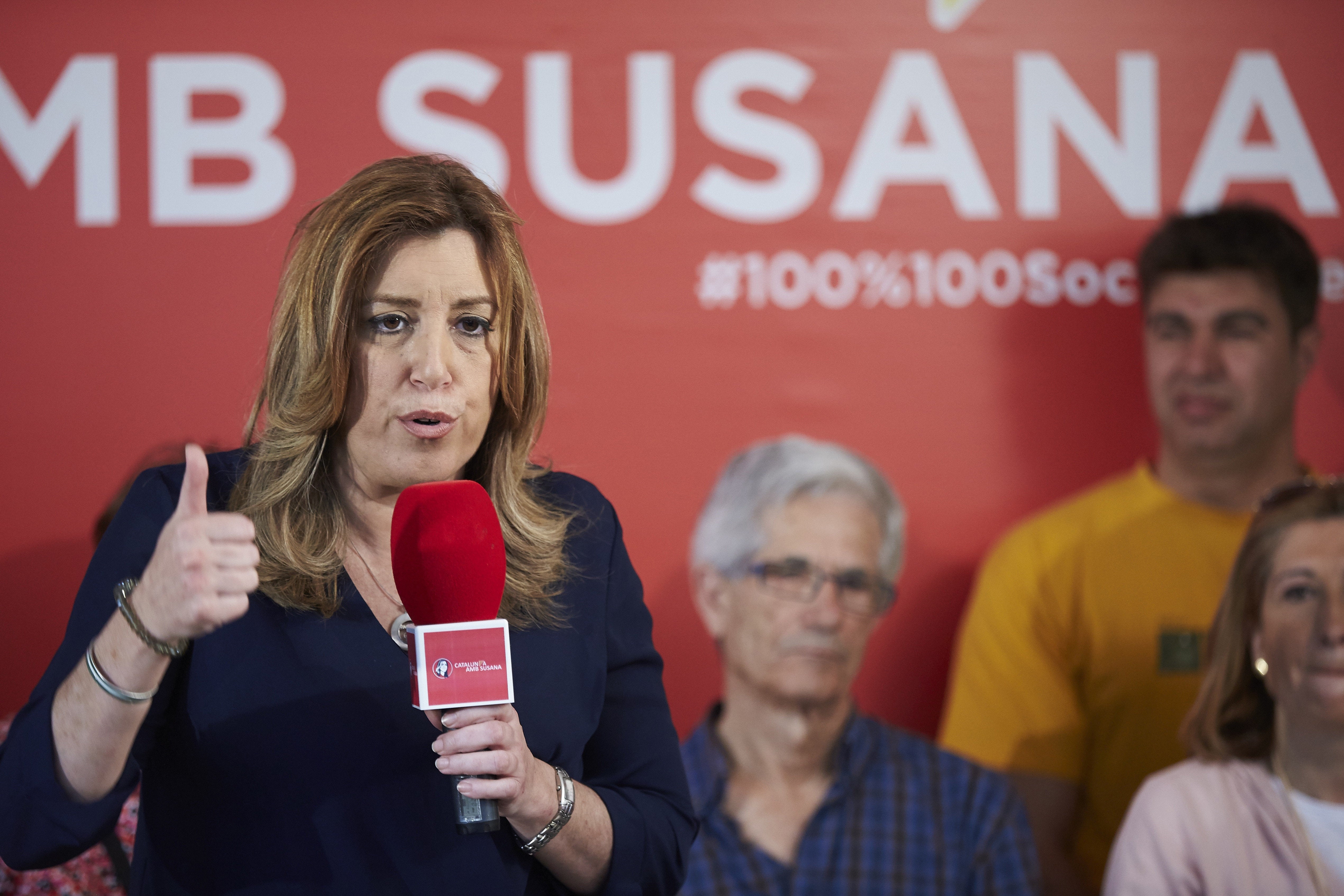Pilar Alegría: "El plan de Susana Díaz es compatibilizar la Secretaría General y la presidencia de Andalucía" Pilar Alegría: "El plan de Susana Díaz es compatibilizar la Secretaría General y la presidencia de Andalucía"