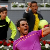 Rafa Nadal celebra su triunfo en el Mutua Madrid Open Rafa Nadal celebra su triunfo en el Mutua Madrid Open