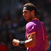 Rafa Nadal celebra un punto en su partido contra Novak Djokovic Rafa Nadal celebra un punto en su partido contra Novak Djokovic