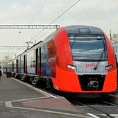 Trenes de la compañía estatal rusa de Ferrocarriles (RZhD) Trenes de la compañía estatal rusa de Ferrocarriles (RZhD)