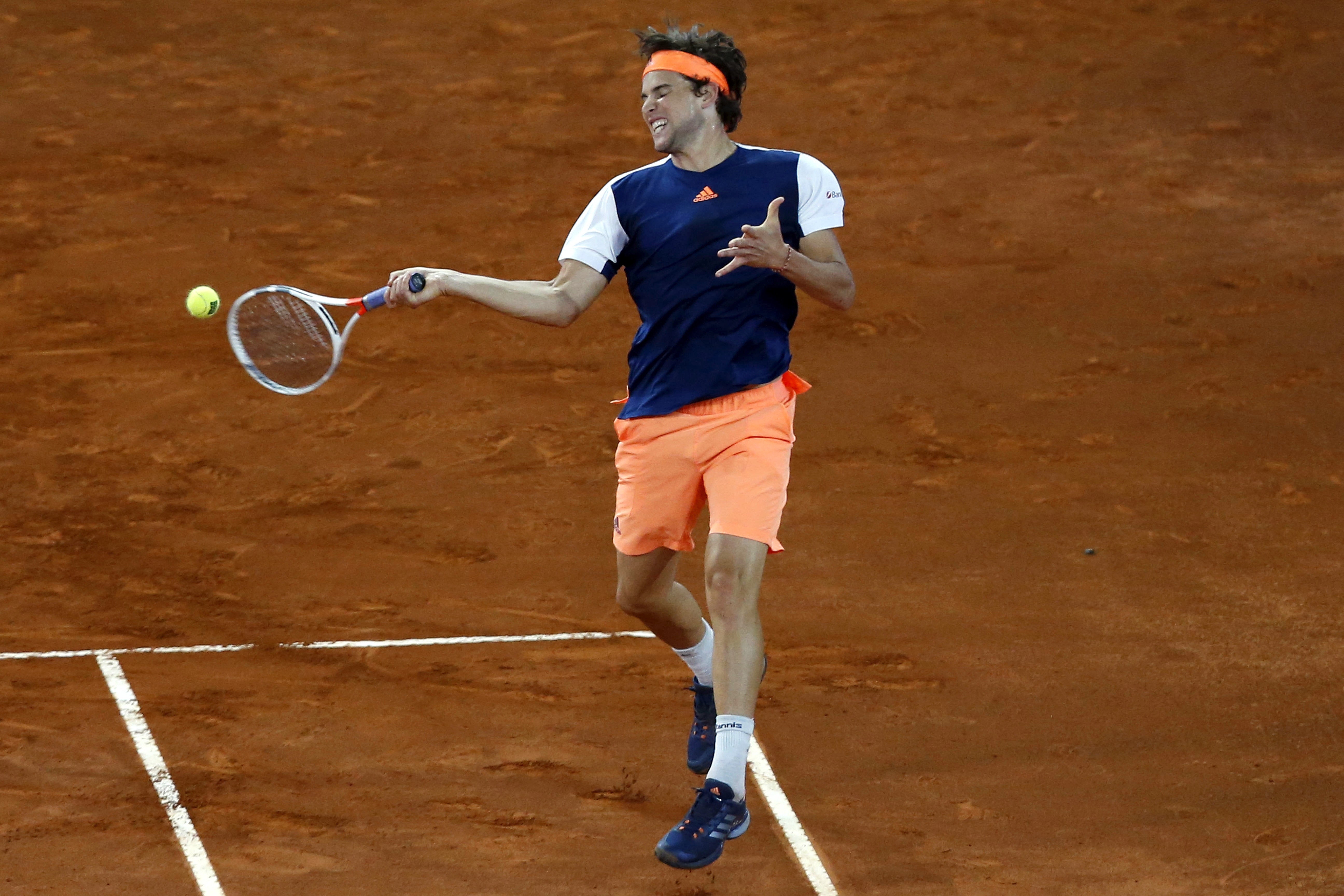 Dominic Thiem jugará la final del Mutua Madrid Open tras vencer a Pablo Cuevas Dominic Thiem jugará la final del Mutua Madrid Open tras vencer a Pablo Cuevas