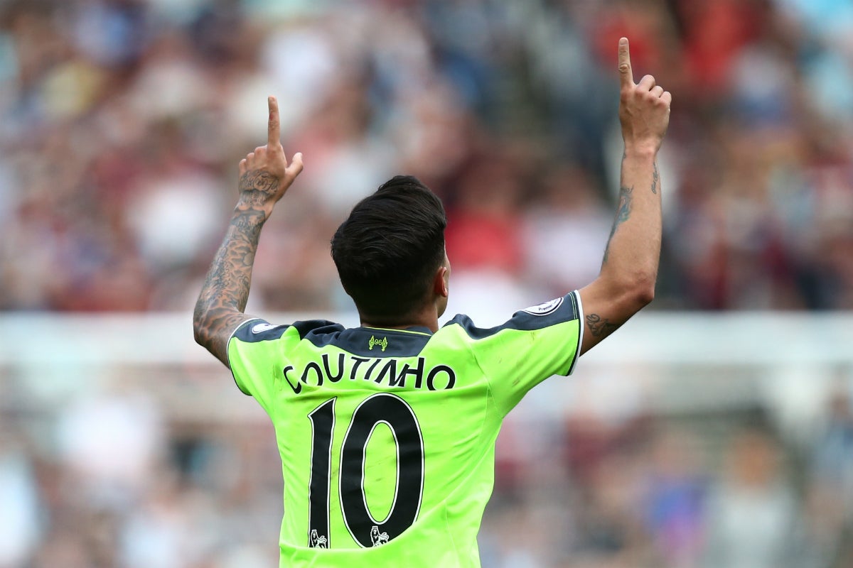 Coutinho se exhibe ante el West Ham y pone al Liverpool rumbo a la Champions League Coutinho se exhibe ante el West Ham y pone al Liverpool rumbo a la Champions League
