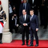 Macron y Hollande