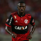 Vinicius, con el Flamengo
