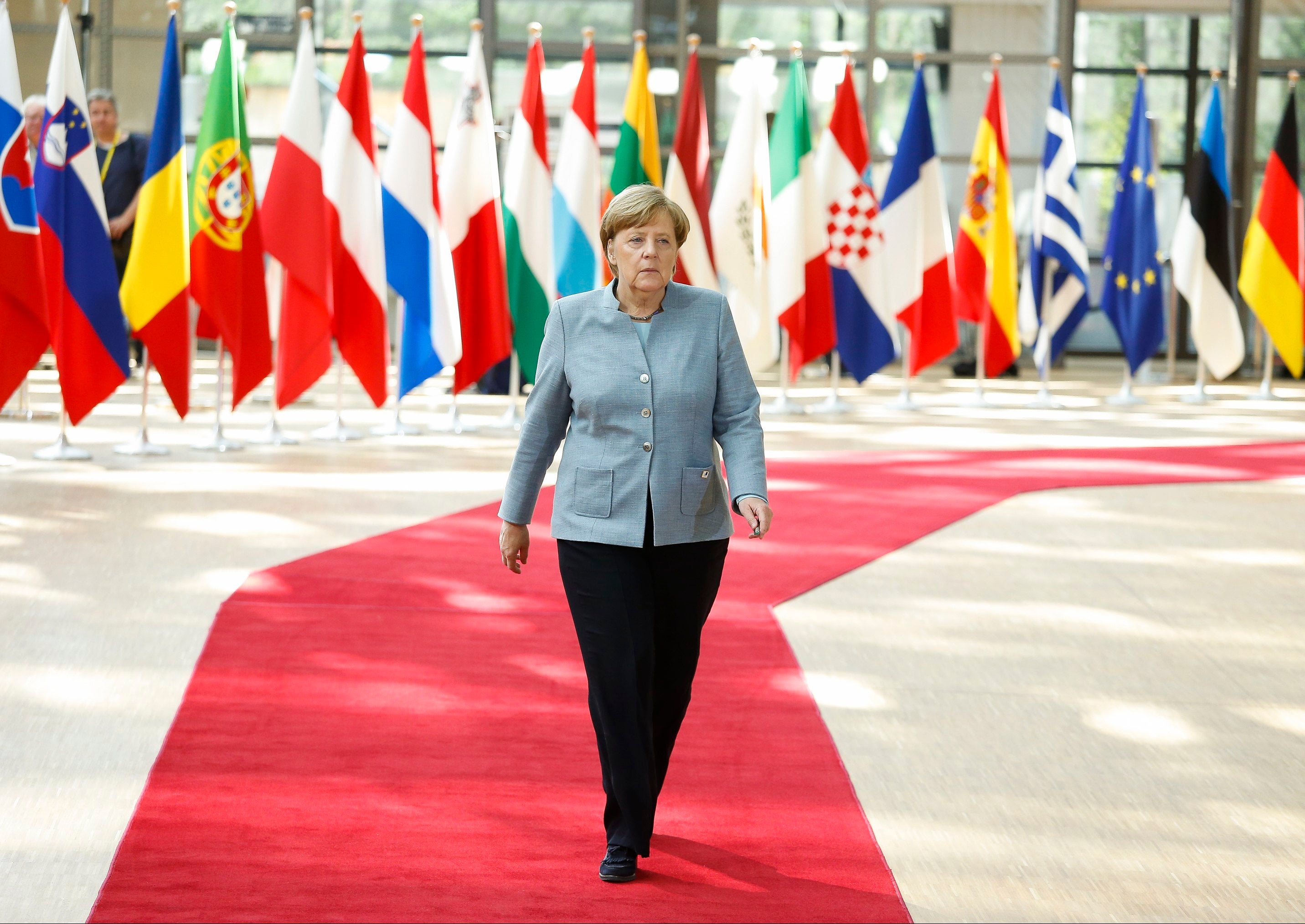 Merkel promete determinación y unidad en lucha global contra el cambio climático Merkel promete determinación y unidad en lucha global contra el cambio climático