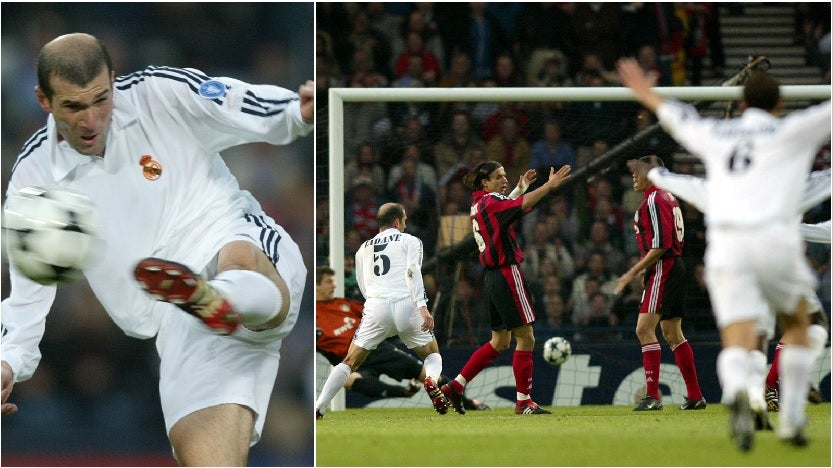 La histórica volea de Zidane en Glasgow cumple 15 años La histórica volea de Zidane en Glasgow cumple 15 años