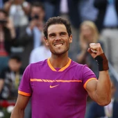 Nadal celebra su triunfo en el Mutua Madrid Open Nadal celebra su triunfo en el Mutua Madrid Open