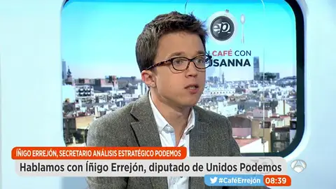 Íñigo Errejón en Espejo Público Íñigo Errejón en Espejo Público
