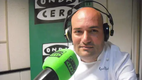 Premio Onda Cero de la Gastronomía, el cocinero Raúl Resino, la última Estrella Michelín de la provincia. .