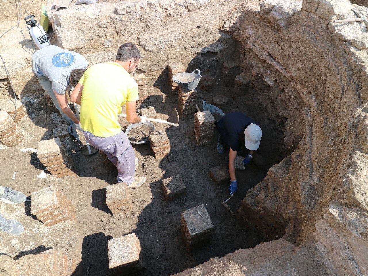 Aparecen en el Yacimiento de La Alcudia de Elche termas de la segunda mitad del siglo I d.C Aparecen en el Yacimiento de La Alcudia de Elche termas de la segunda mitad del siglo I d.C
