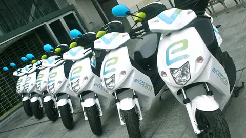 Motos de eCooltra en Madrid Motos de eCooltra en Madrid