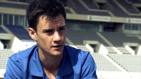 El jugador venezolano del M&aacute;laga, Juanpi.