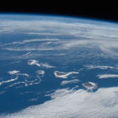Canarias desde la Estación Espacial Internacional