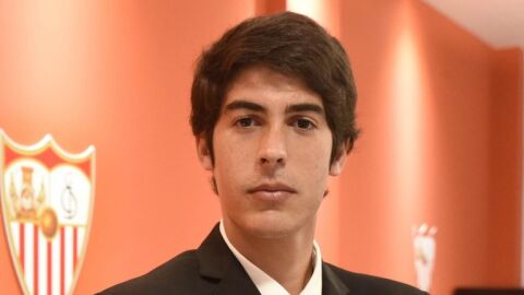 El jugador del Sevilla FC, Carlos Fern&aacute;ndez.