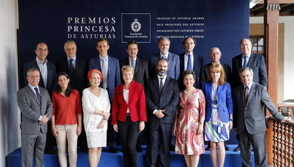 El jurado del Premio Princesa de Asturias de Cooperación Internacional 2017