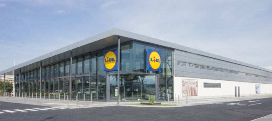 Imagen de un supermercado Lidl Imagen de un supermercado Lidl
