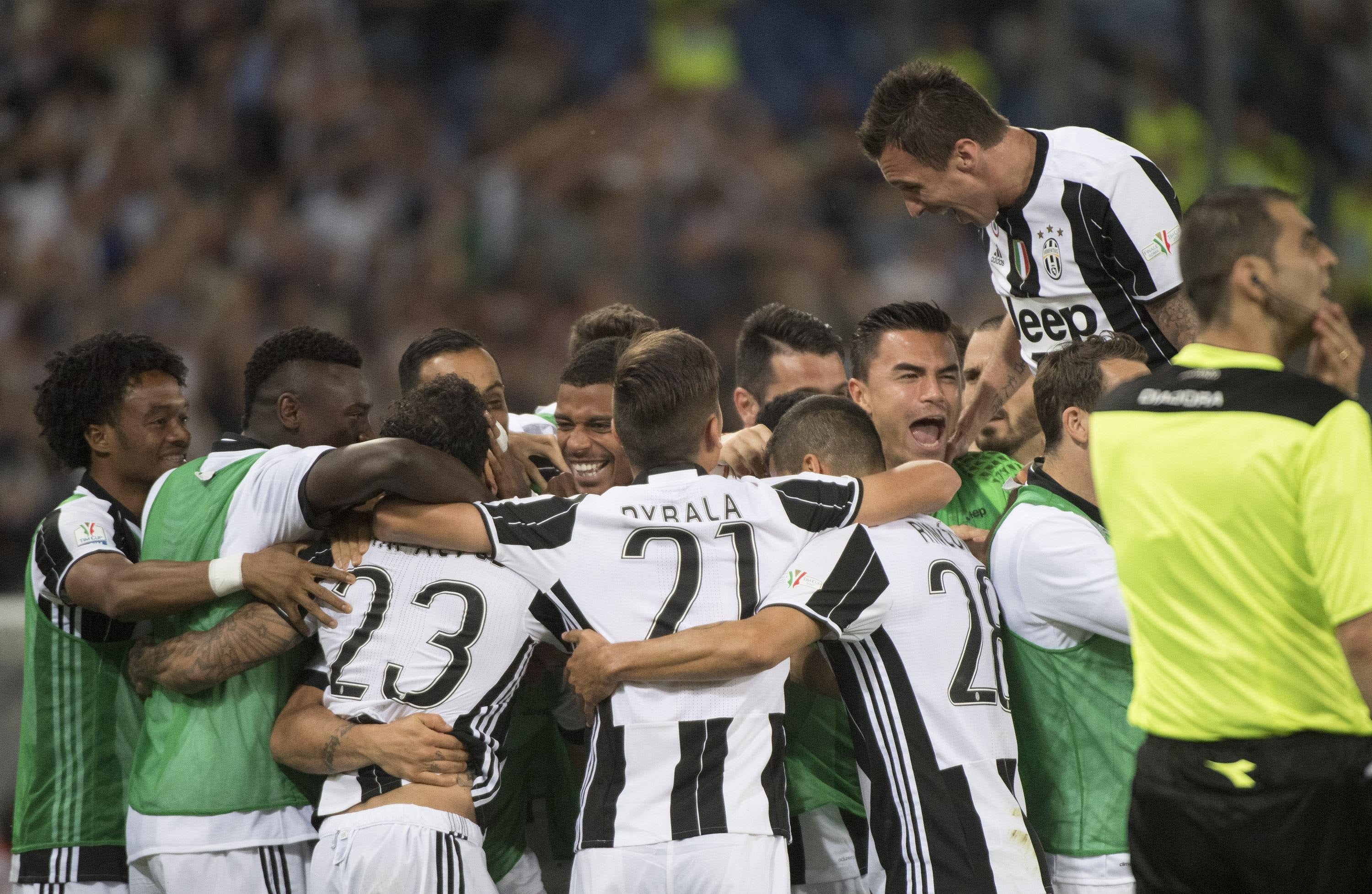 La Juventus gana la final a la Lazio y conquista la Copa de Italia La Juventus gana la final a la Lazio y conquista la Copa de Italia