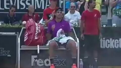 Del Potro, en el Masters 1000 de Roma