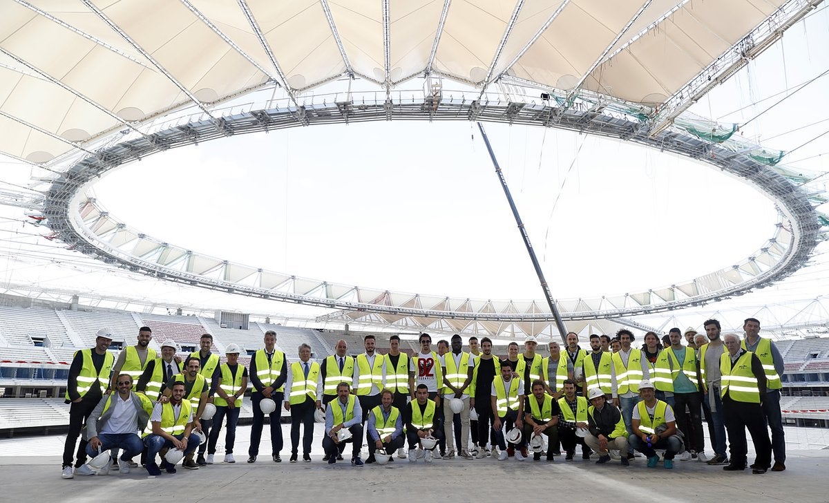 'Estadio Metropolitano', nombre de la estación de metro del nuevo campo del Atlético de Madrid 'Estadio Metropolitano', nombre de la estación de metro del nuevo campo del Atlético de Madrid