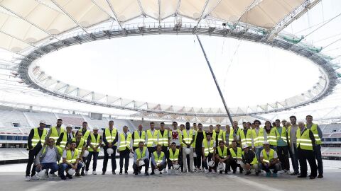 El Atl&eacute;tico de Madrid visita el Wanda Metropolitano