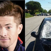 El piloto Nicky Hayden y el aspecto de cómo quedó el vehículo que le atropelló en Italia El piloto Nicky Hayden y el aspecto de cómo quedó el vehículo que le atropelló en Italia