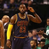 LeBron James, en el primera partido de la final del Este ante los Celtis