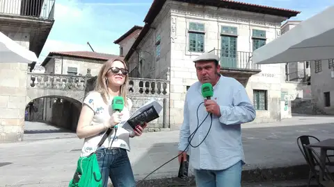 Susana Pedreira - Roberto Rivas Pontevedra en la Onda