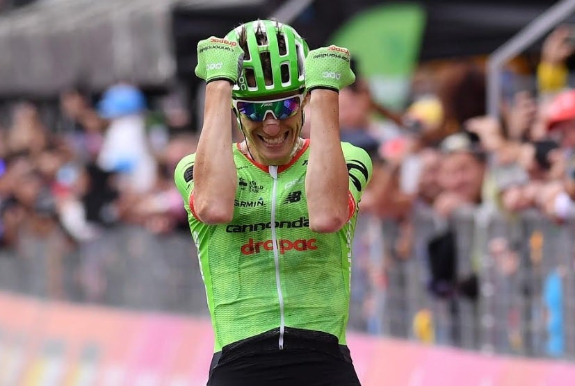 Pierre Rolland gana la 17ª etapa; Dumoulin sigue como líder del Giro de Italia Pierre Rolland gana la 17ª etapa; Dumoulin sigue como líder del Giro de Italia