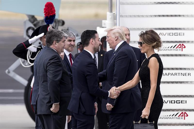 Donald Trump llega a Bruselas para participar en la cumbre de la OTAN Donald Trump llega a Bruselas para participar en la cumbre de la OTAN