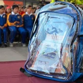 Mochilas transparentes (archivo) Mochilas transparentes (archivo)