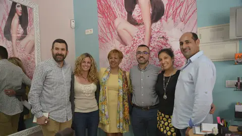 Els responsables municipal han visitat el Botànic Calduch. VISITA CALDUCH BENLLOCH