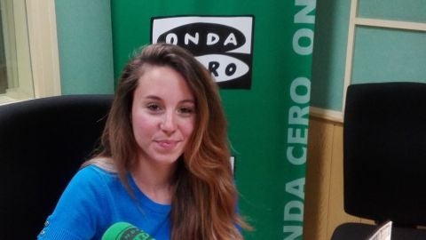 Ana de Gracia en los informativos de Onda Cero Granada