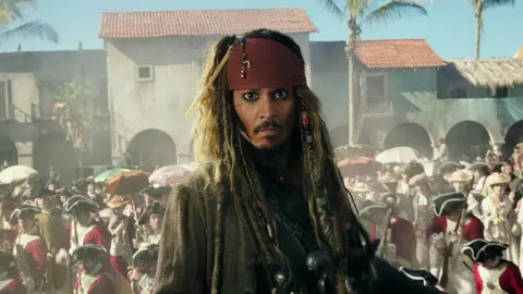 Jack Sparrow en 'Piratas del Caribe: La venganza de Salazar' Jack Sparrow en 'Piratas del Caribe: La venganza de Salazar'
