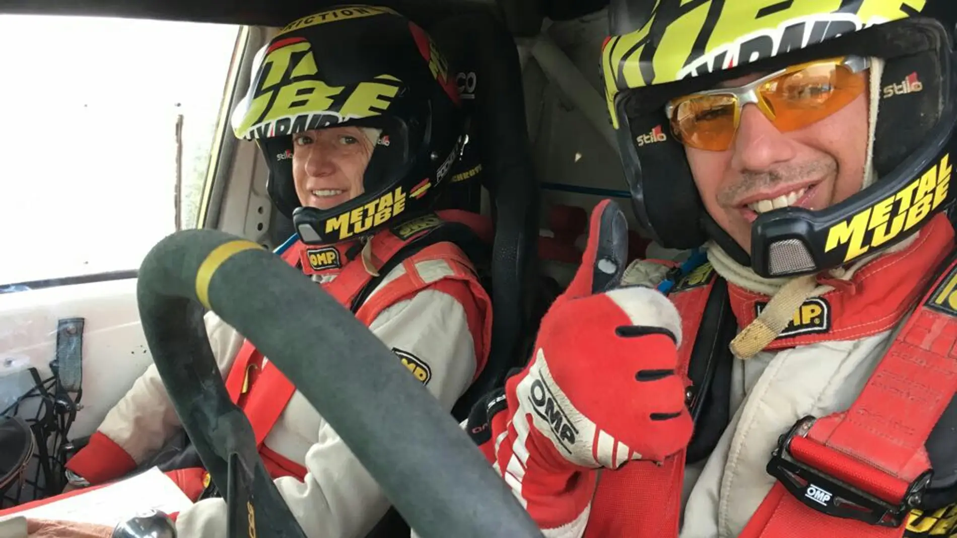 Pochola Hernández y Jose Augusto González 'Capu', pilotos del Metal Lube Rally Raid Team