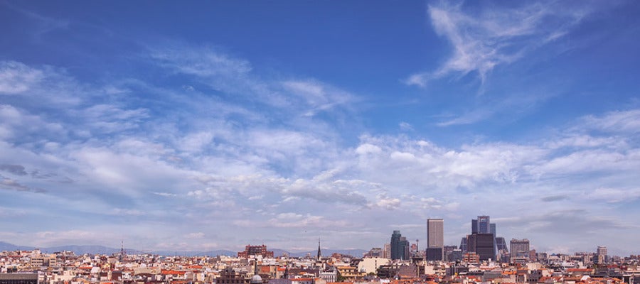 Panorámica de la ciudad de Madrid Panorámica de la ciudad de Madrid