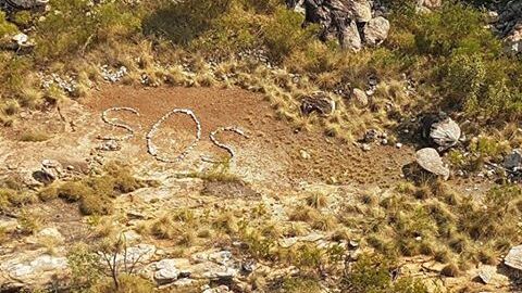 Mensaje de socorro encontrado en Australia