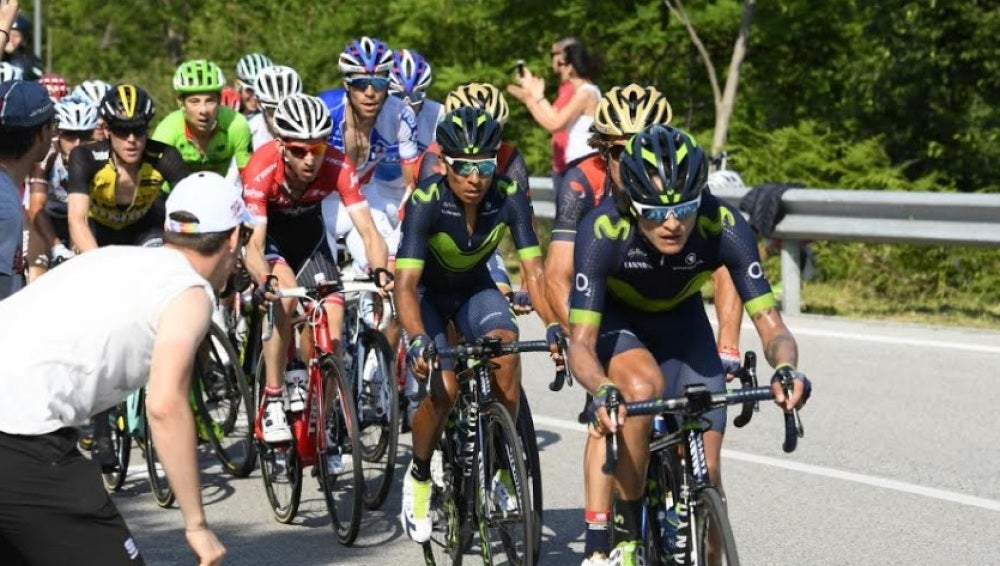 Nairo Quintana, en la etapa 19 del Giro de Italia
