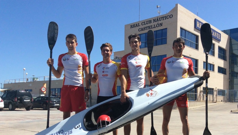 La selección nacional de Kayak Polo, rumbo a Saint-Omer
