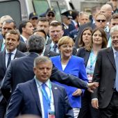 Los líderes europeos en el G7