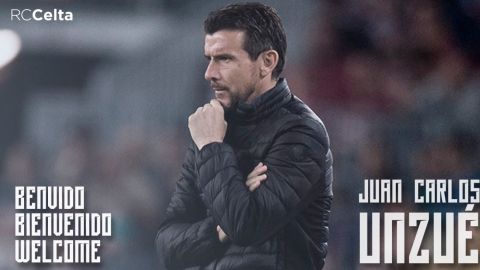 Juan Carlos Unzu&eacute;, nuevo entrenador del Celta.