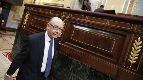 El ministro de Hacienda, Cristobal Montoro