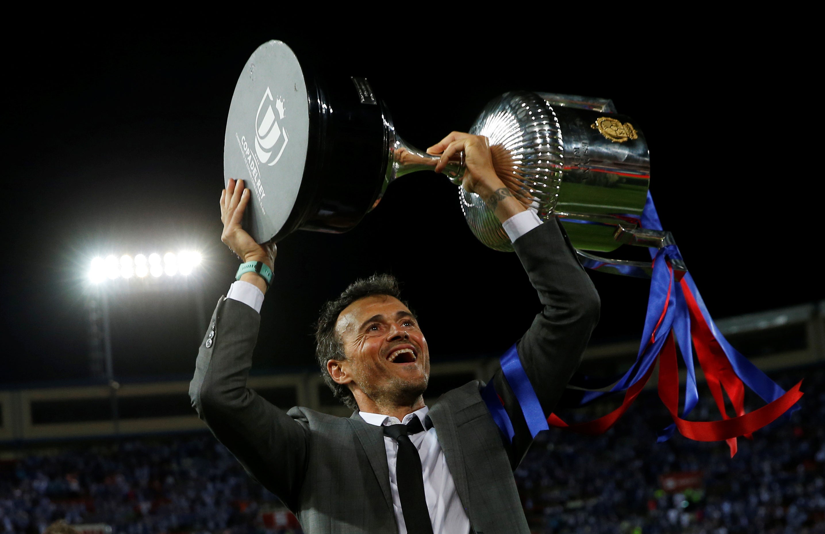 Luis Enrique: "No sé qué haré en el futuro, podría hacerme entrenador de otro deporte" Luis Enrique: "No sé qué haré en el futuro, podría hacerme entrenador de otro deporte"