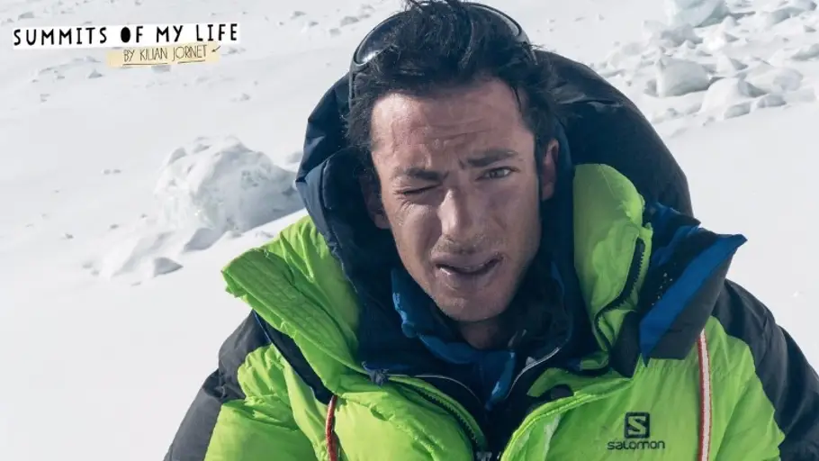 Kilian Jornet, en su ascenso al Everest Kilian Jornet, en su ascenso al Everest