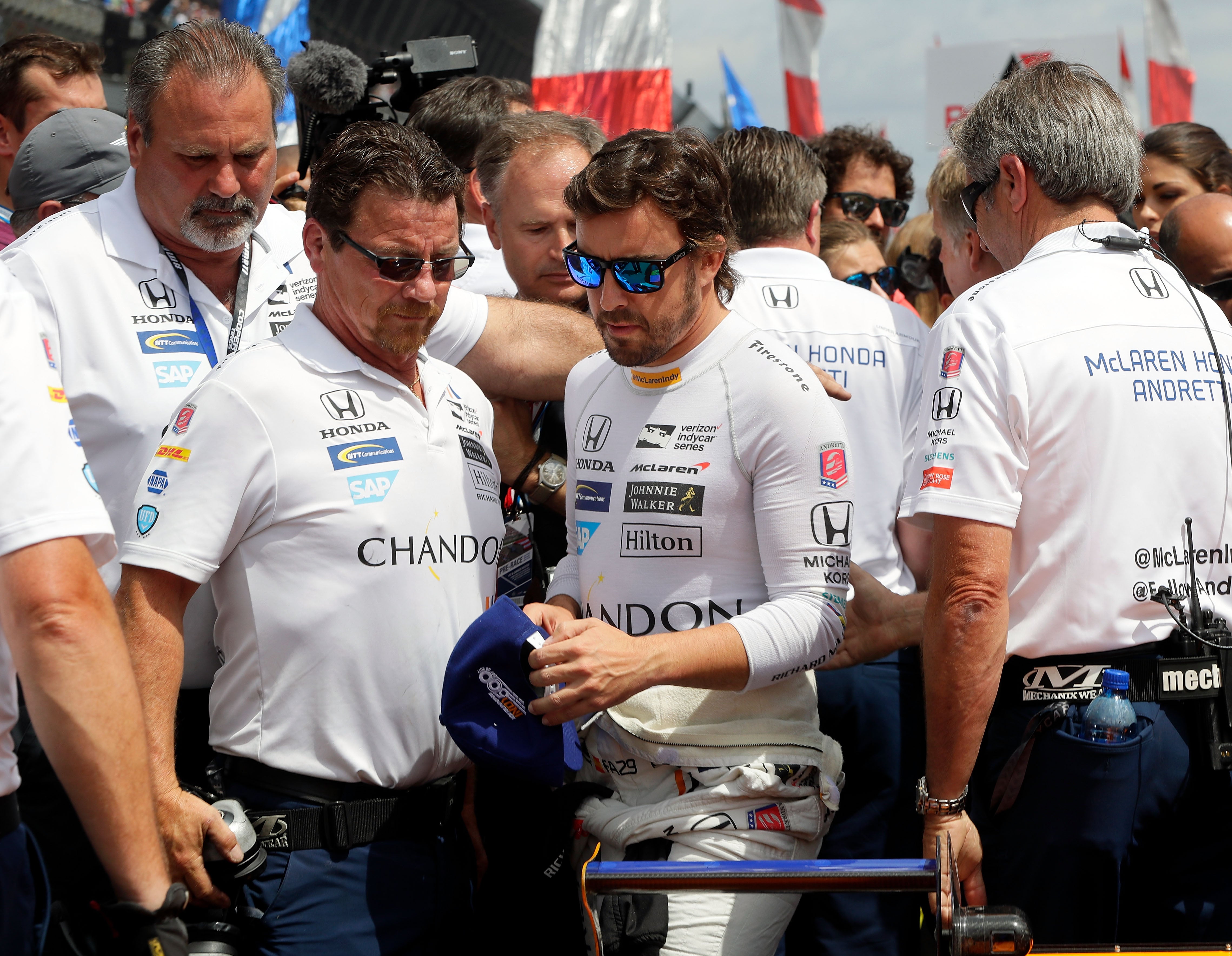 Alonso: "Escuché el ruido y me llamó la atención. Luego ya vi el humo" Alonso: "Escuché el ruido y me llamó la atención. Luego ya vi el humo"